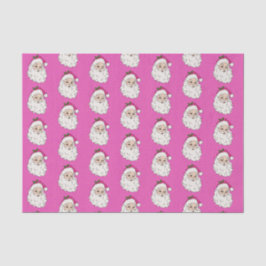Hot Pink Santa Seidenpapier