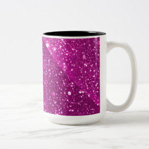 Hot Pink Sparkle 2 Tonne Tasse
