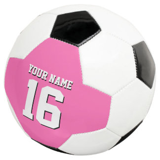 Hot Pink Sporty Team Jersey Fußball