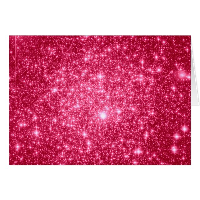 Hot Pink Stars (Vorderseite (Horizontal))