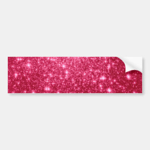 Hot Pink Stars Autoaufkleber