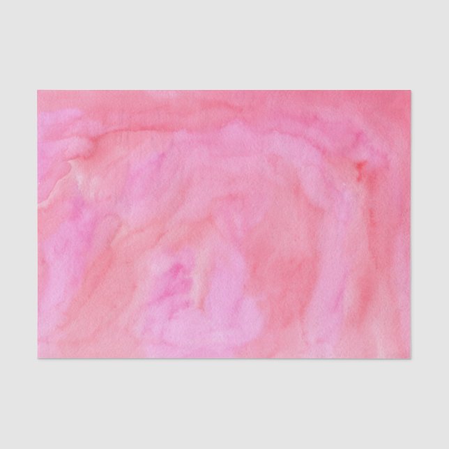 Hot Pink Wasserfarbe Seidenpapier (Vorderseite)