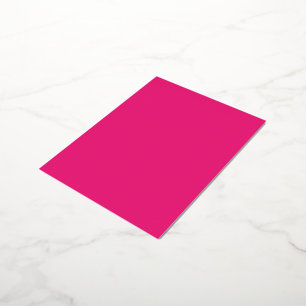 Hot Pink Wedding Fett Farbe einladen Folien Feiertagspostkarte