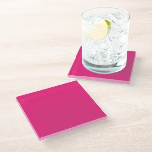 Hot Pink Wedding Fett Farbe einladen Glasuntersetzer