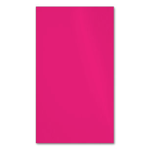 Hot Pink Wedding Fett Farbe einladen Magnetische Visitenkarte