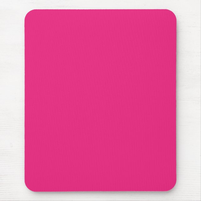 Hot Pink Wedding | Fett Farbe einladen Mousepad (Vorne)