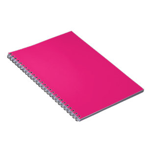 Hot Pink Wedding Fett Farbe einladen Notizblock