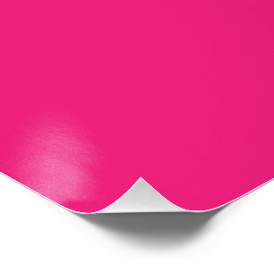 Hot Pink Wedding   Fett Farbe einladen Poster