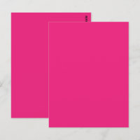 Hot Pink Wedding | Fett Farbe einladen
