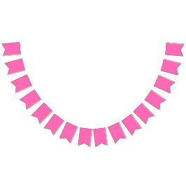 Hot Pink Wimpelkette