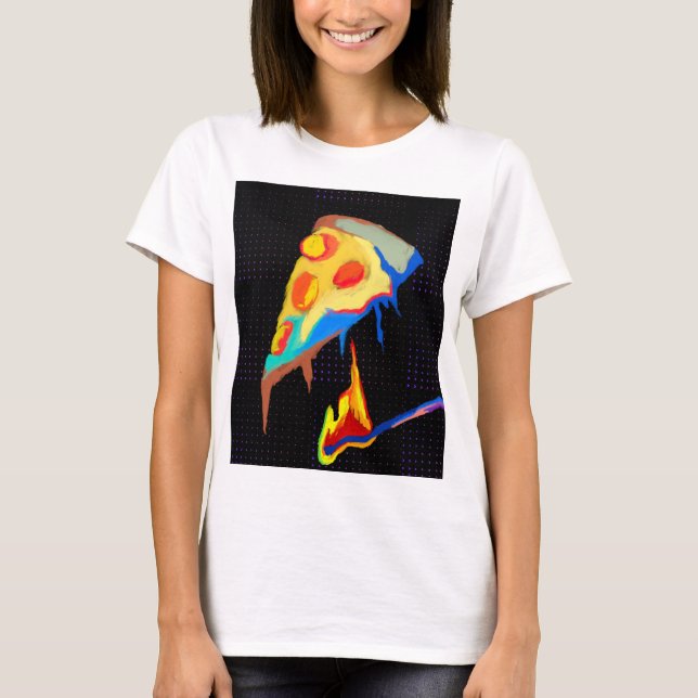 HOT PIZZA T-Shirt (Vorderseite)