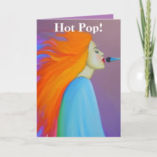 Hot Pop Dankeskarte