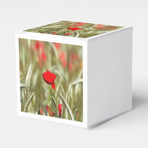 Hot Poppy Acrylmalerei Geschenkschachtel