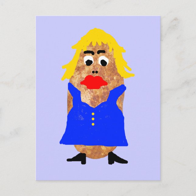 Hot Potato Postkarte (Vorderseite)