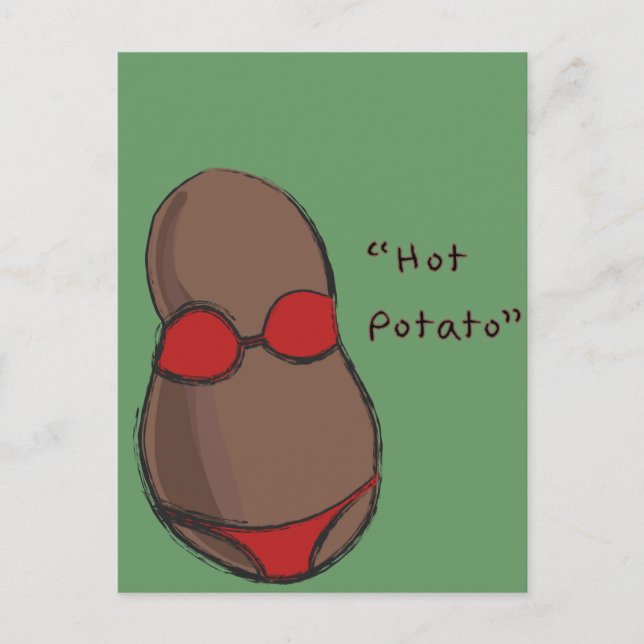 Hot Potato Postkarte (Vorderseite)
