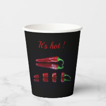 Hot Red Chili Pfeffer mit anpassbarem Text
