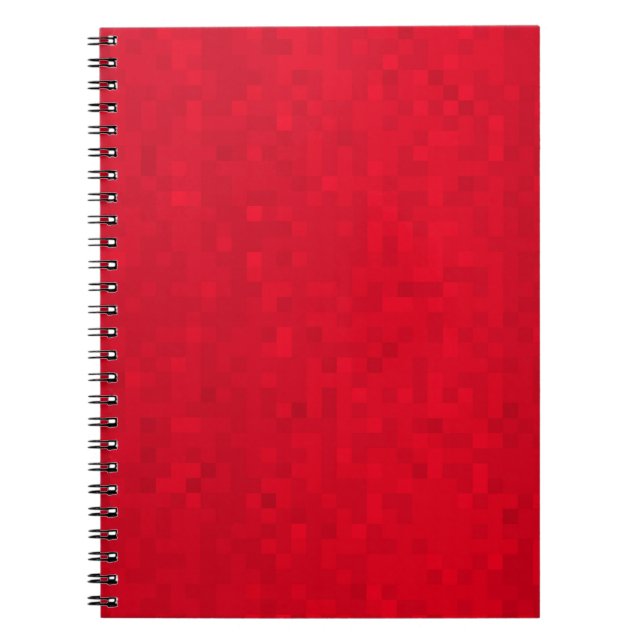 Hot Red Mosaic, Notizblock (Vorderseite)