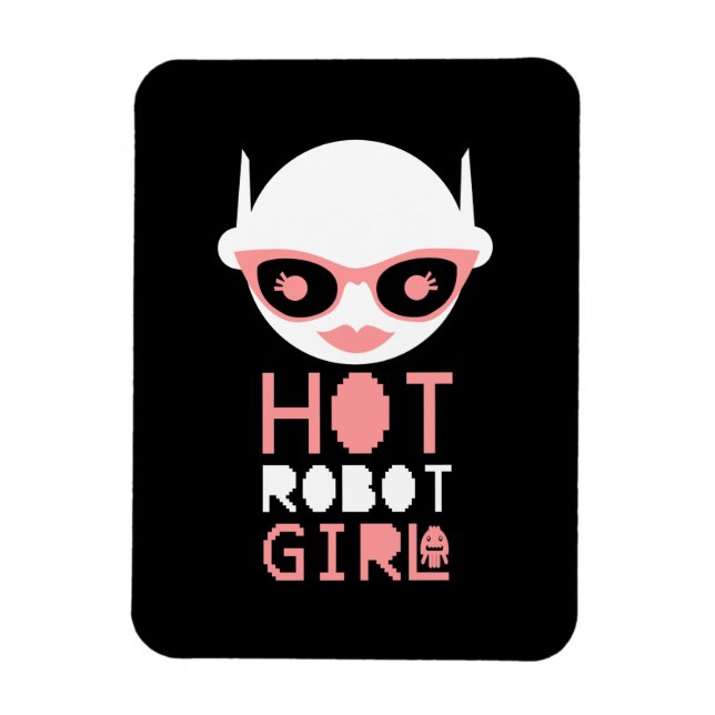 Hot Roboter Magnet (Vertikal)