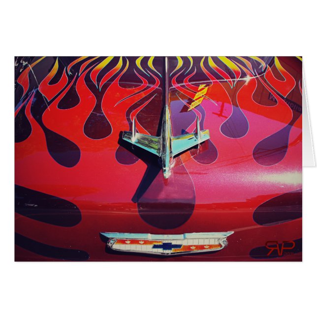 Hot rod 1955 de Chevy V6 (Devant horizontal)