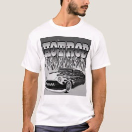 Hot Rod Flamme Feuer Auto By Hipster Skulls T-Shirt
