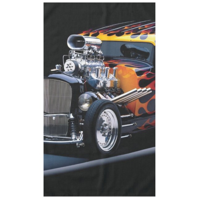 Hot Rod Tischdecke (Vorderseite)
