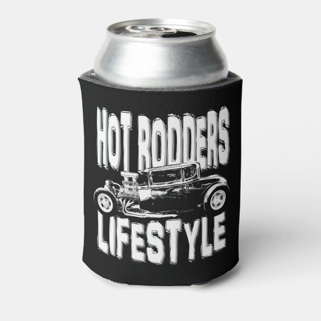 Hot Rodders Lifestyle Dosenkühler (Kanne Rückseite)