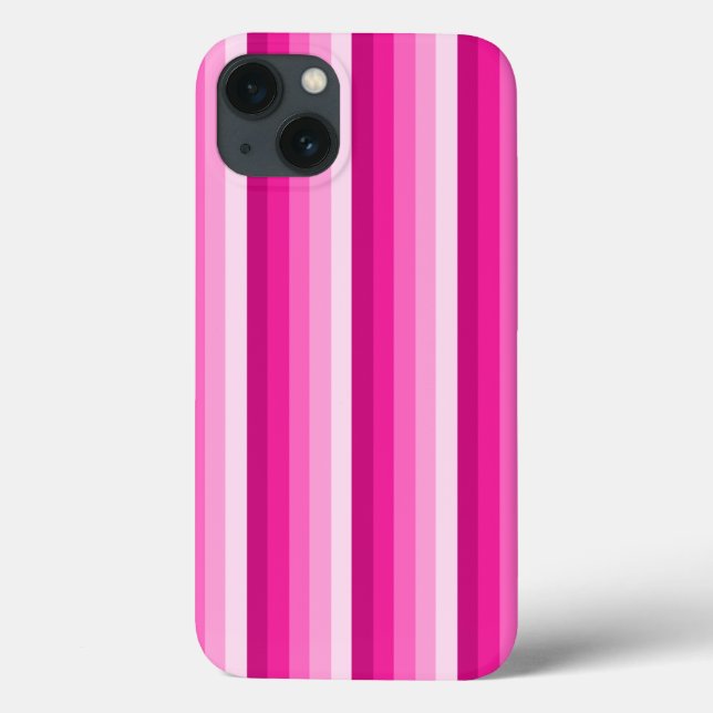 Hot-Rosa-Schattenstreifen Case-Mate-iPhone-Gehäuse Case-Mate iPhone Hülle (Rückseite)