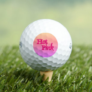Hot rose inverse Callaway Supersoft balles de golf