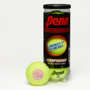 Hot rose rose rose clair Penn balles de tennis