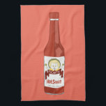 HOT SAUCE Katze mit Maracas und Sombrero rot Geschirrtuch<br><div class="desc">Dekorieren Sie Ihre Küche mit diesem lustigen,  warmen Handtuch. Macht ein tolles Haus-Erwärmung oder Jubiläum Geschenk! Sie können ihn anpassen und auch Text hinzufügen. Karo in meinem Shop für viel mehr Farben und Muster und passende Küchenartikel!</div>