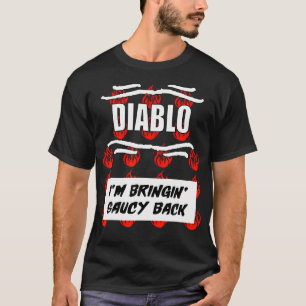 Hot Sauces Group Halloween Kostüme Taco Diablo Sa T-Shirt