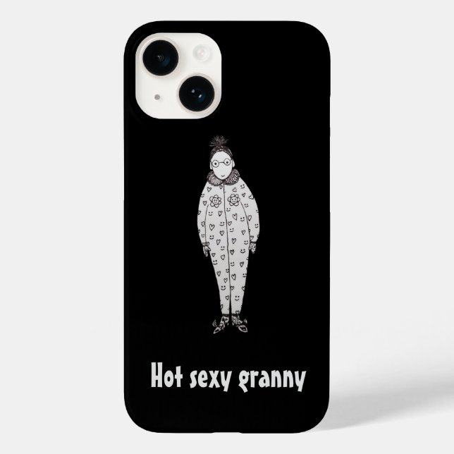 Hot sexy granny Case-Mate iPhone 14 hülle (Rückseite)
