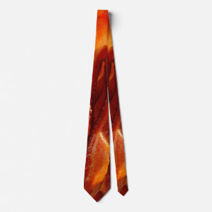Hot Sizzling Yummy Salty Bacon Textur Krawatte