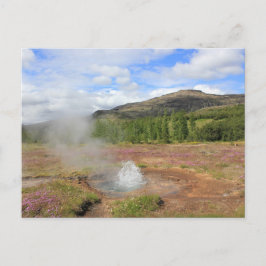 Hot Spring Postkarte