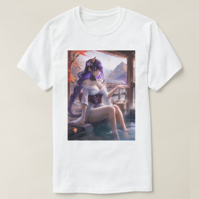 Hot Spring Raiden Shogun 89 T-Shirt (Design vorne)