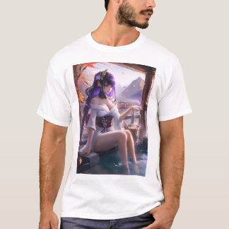 Hot Spring Raiden Shogun 89 T-Shirt