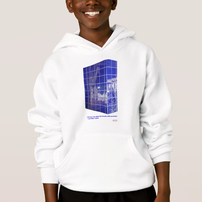 Hot Springs, AR BlueTile Reflection Geschenke Appa Hoodie (Vorderseite)