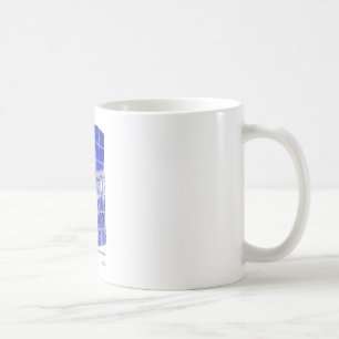 Hot Springs, AR BlueTile Reflection Geschenke Bekl Kaffeetasse
