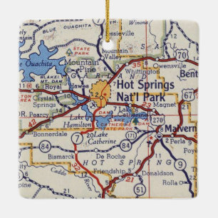 Hot Springs AR Keramikornament
