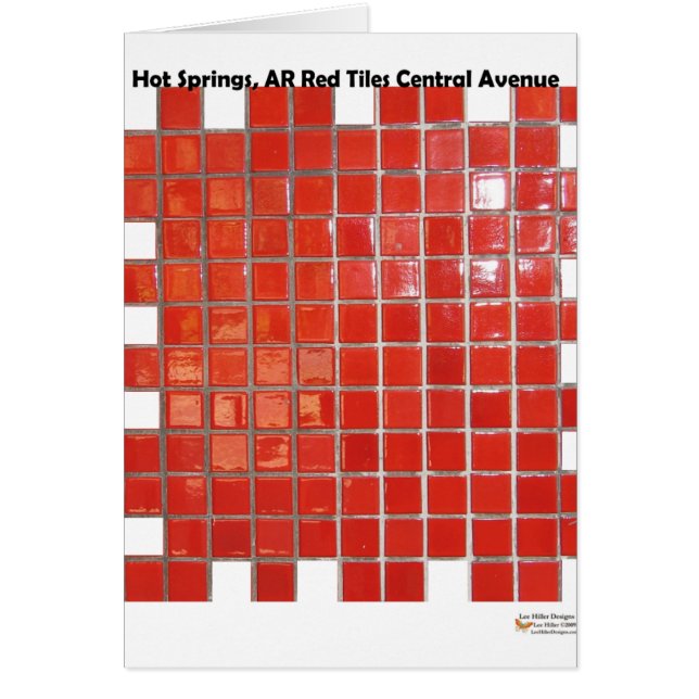 Hot Springs, AR Red Tiles Central Ave Dons (Devant)