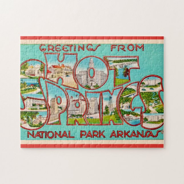 Hot Springs Arkansas 11x14 (Horizontal)