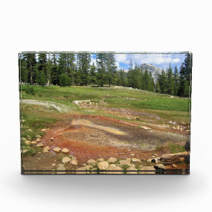 Hot Springs in Tuolumne Meadows, Yosemite, CA Fotoblock