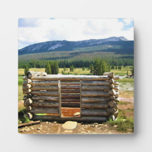 Hot Springs in Tuolumne Meadows, Yosemite, CA Fotoplatte