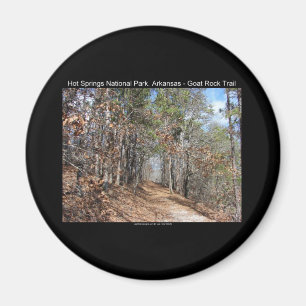 Hot Springs National Park, AR Ziegenfels-Wanderweg Magnet