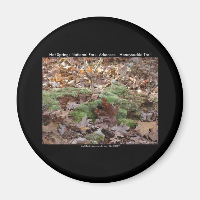 Hot Springs Nationalpark, AR - Honeysuckle Trail Magnet (Vorne)