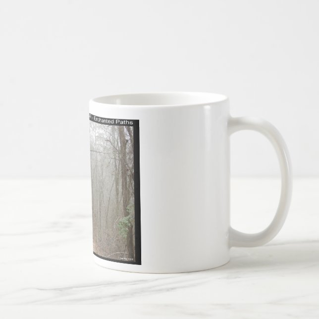 Hot Springs Nationalpark, AR - verzauberte Wege Kaffeetasse (Rechts)