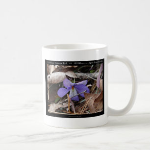 Hot Springs Nationalpark, AR Wilde Violets Geschen Kaffeetasse
