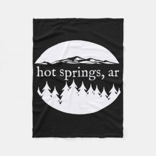 Hot Springs Nationalpark in Arkansas Natur Urlaub Fleecedecke