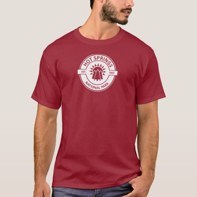 Hot Springs-Nationalpark T-Shirt (Vorderseite)