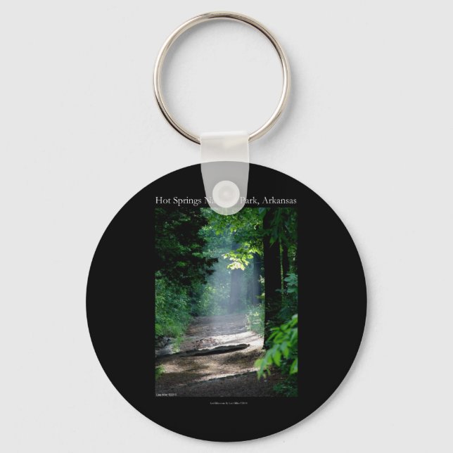 Hot Springs Nationalpark Tote Haupttracht Geschenk Schlüsselanhänger (Vorderseite)